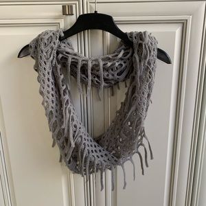 Grey infinity scarf- NWOT
